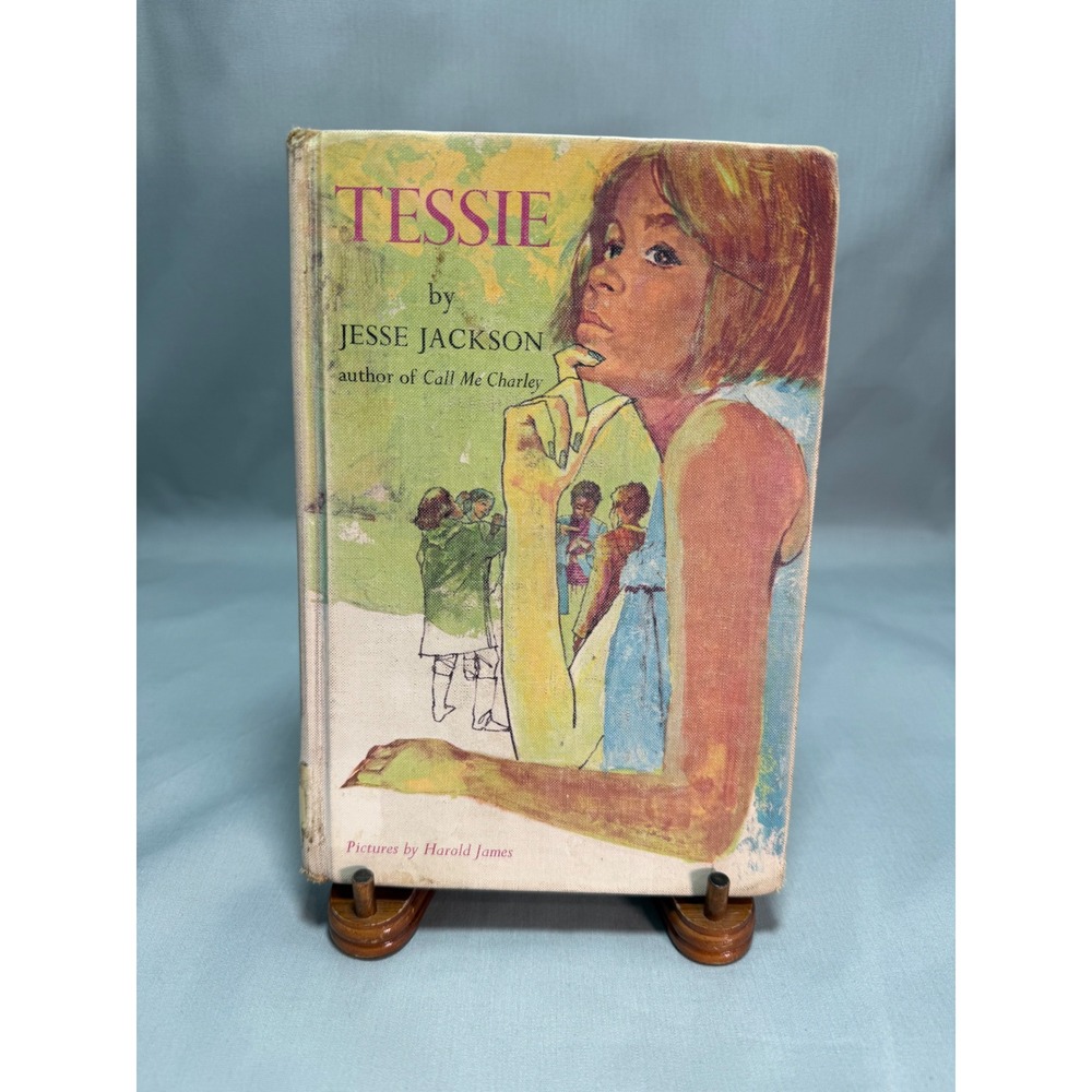 Tessie Jesse Jackson Harold James 1968 Vintage Harper Crest Ex-Library HC No DJ
